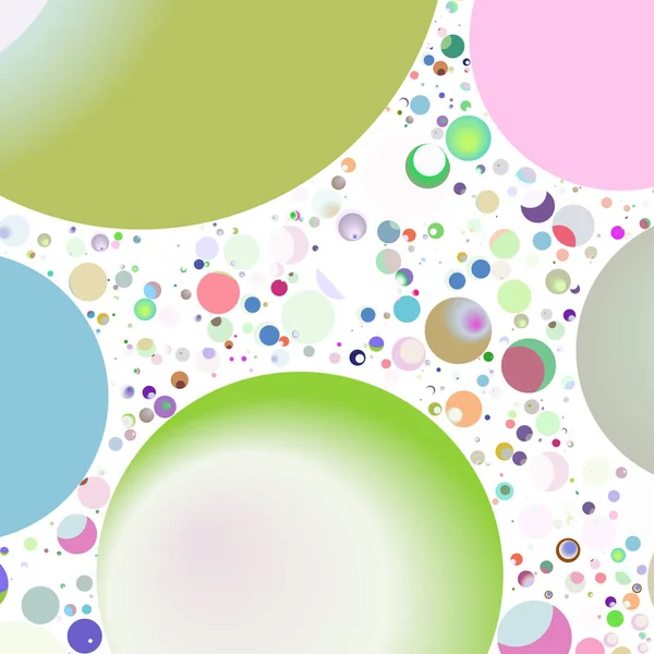 Çok renkli geometrik daire arka plan seamless modeli.