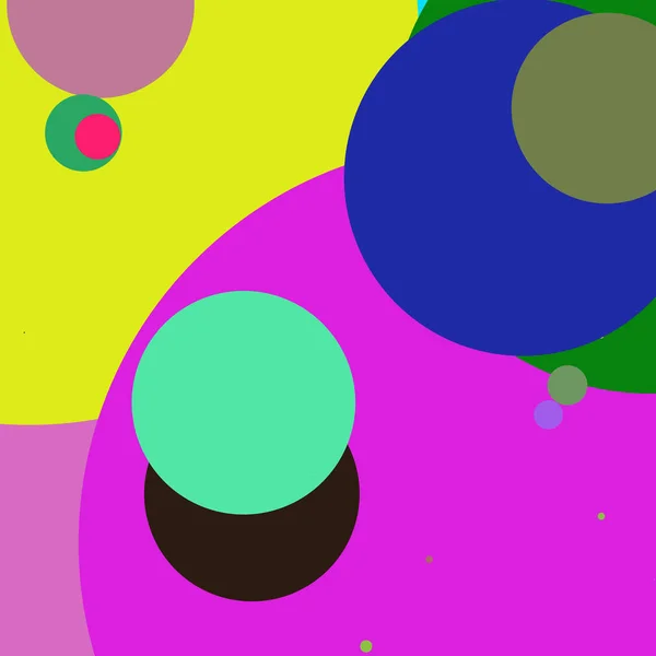 Cerc Geometric Uimitor Fundal Abstract Model Multicolor — Fotografie, imagine de stoc