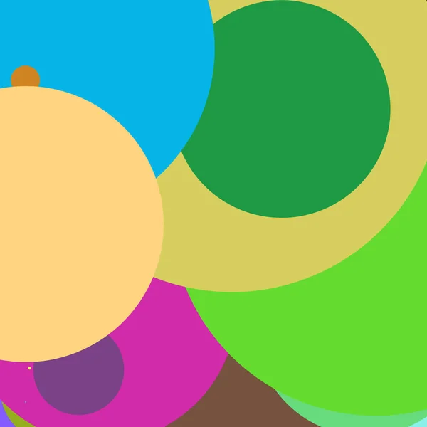 Círculo Geométrico Elegante Abstrato Fundo Multicolorido Padrão — Fotografia de Stock
