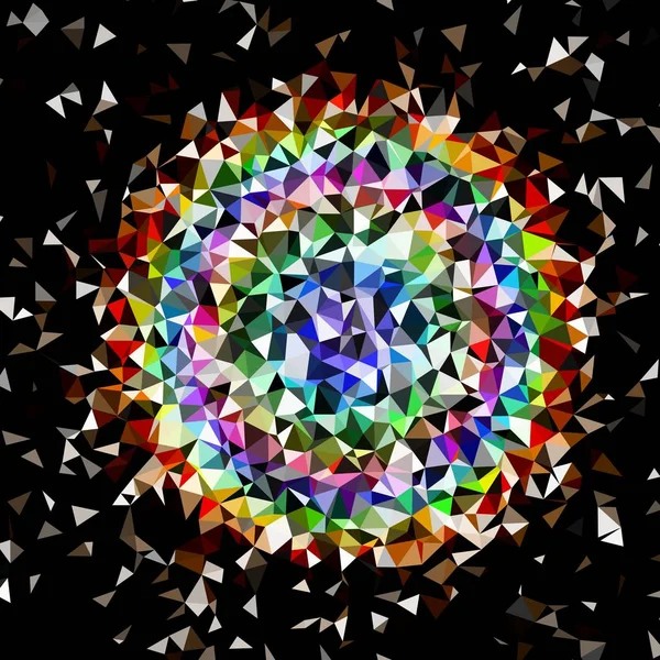 Arka plan çok renkli geometrik poligonal.