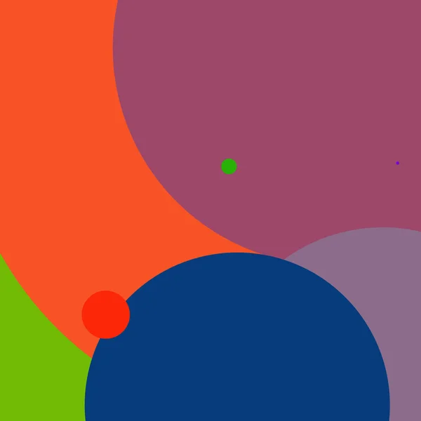 Kreis Geometrisch Neue Abstrakte Hintergrund Mehrfarbige Muster — Stockfoto