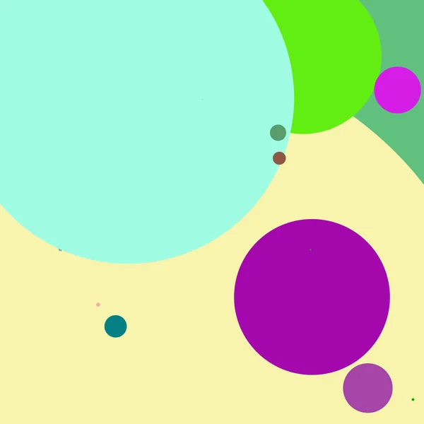 Cercle Géométrique Élégant Fond Abstrait Motif Multicolore — Photo