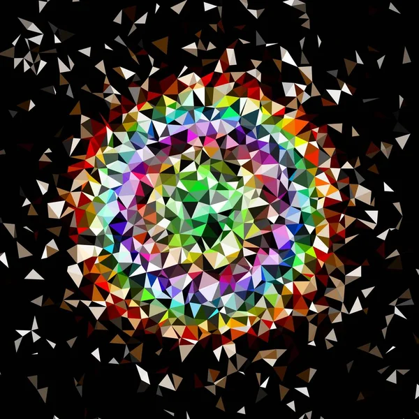 Arka plan çok renkli geometrik poligonal.