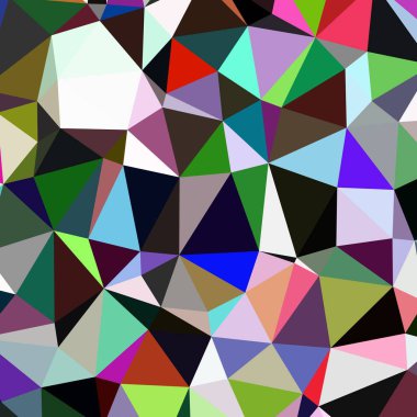 Arka plan çok renkli geometrik poligonal.