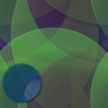 Çok renkli geometrik daire arka plan seamless modeli.