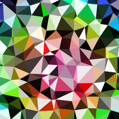 Arka plan çok renkli geometrik poligonal.