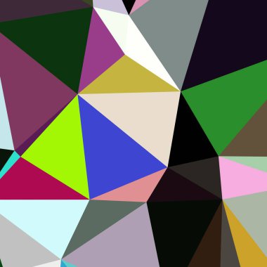 Arka plan çok renkli geometrik poligonal.