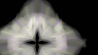 Fantezi kaotik renkli fraktal desen. Soyut Fraktal şekiller. 3D render resimde arka plan veya duvar kağıdı.