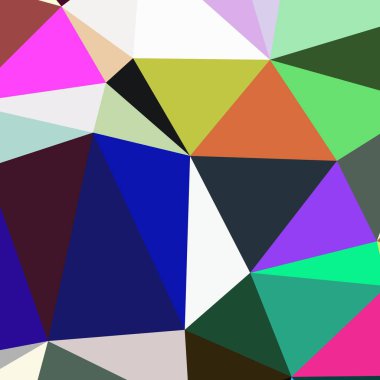 Arka plan çok renkli geometrik poligonal.