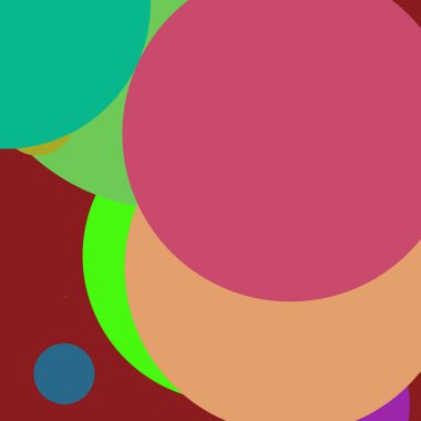 Daire geometrik şaşırtıcı arka plan çok renkli desen.