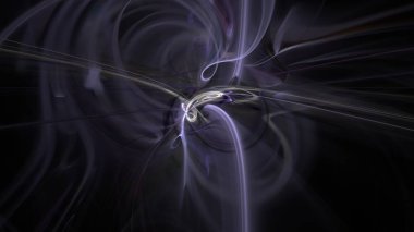 Fantezi kaotik renkli fraktal desen. Soyut Fraktal şekiller. 3D render resimde arka plan veya duvar kağıdı.