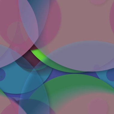 Arka plan çok renkli daire geometrik desen sorunsuz.