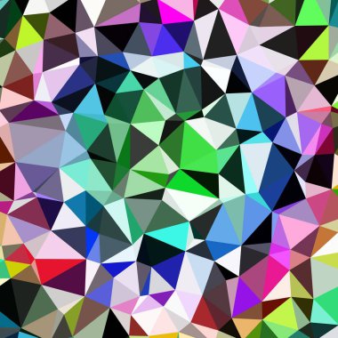 Arka plan çok renkli geometrik poligonal.