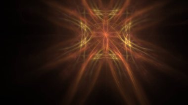 Fantezi kaotik renkli fraktal desen. Soyut Fraktal şekiller. 3D render resimde arka plan veya duvar kağıdı.