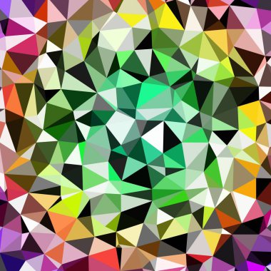 Arka plan çok renkli geometrik poligonal.