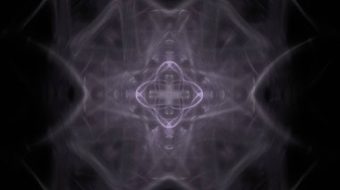 Fantezi kaotik renkli fraktal desen. Soyut Fraktal şekiller. 3D render resimde arka plan veya duvar kağıdı.