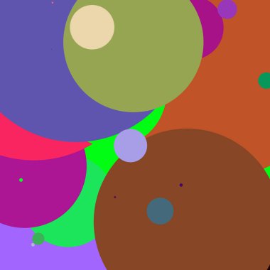 Daire geometrik yeni arka plan çok renkli desen.