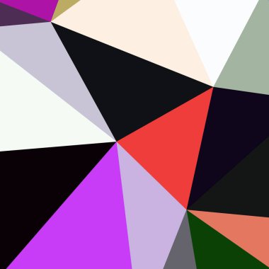 Arka plan çok renkli geometrik poligonal.