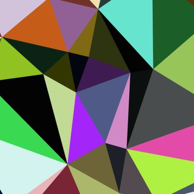 Arka plan çok renkli geometrik poligonal.