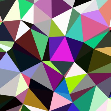 Arka plan çok renkli geometrik poligonal.