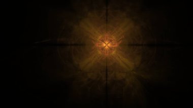 Fantezi kaotik renkli fraktal desen. Soyut Fraktal şekiller. 3D render resimde arka plan veya duvar kağıdı.