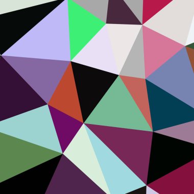 Arka plan çok renkli geometrik poligonal.