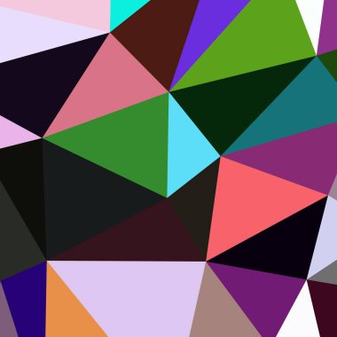 Arka plan çok renkli geometrik poligonal.