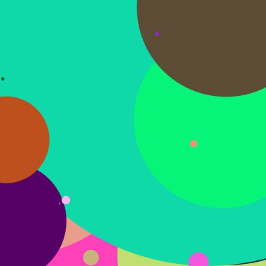 Daire geometrik zarif arka plan çok renkli desen.