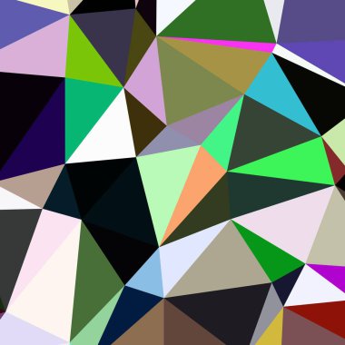 Arka plan çok renkli geometrik poligonal.