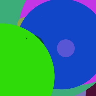 Daire geometrik güzel arka plan çok renkli desen.