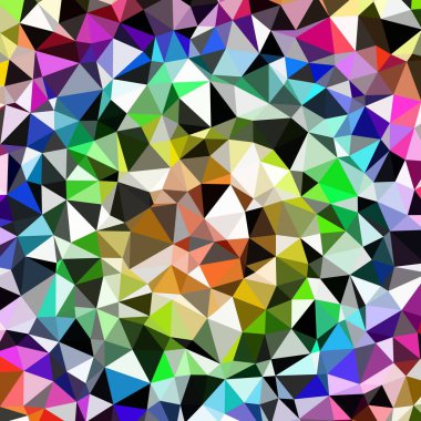 Arka plan çok renkli geometrik poligonal.