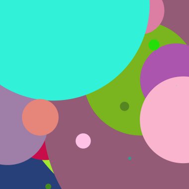 Daire geometrik güzel arka plan çok renkli desen.