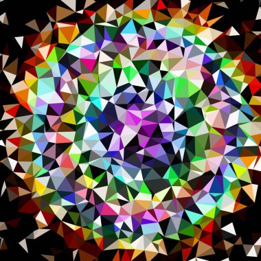 Arka plan çok renkli geometrik poligonal.