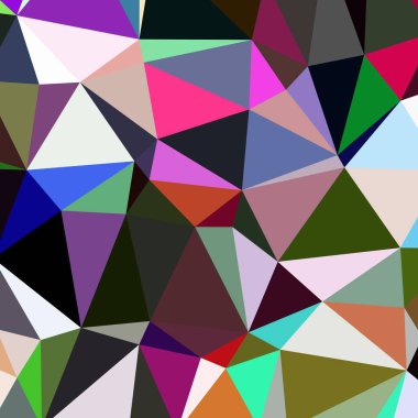 Arka plan çok renkli geometrik poligonal.