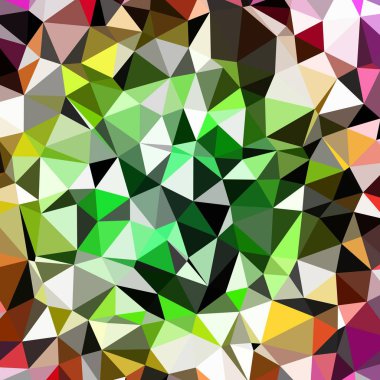 Arka plan çok renkli geometrik poligonal.