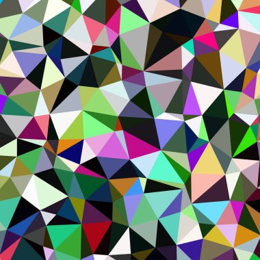 Arka plan çok renkli geometrik poligonal.