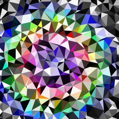 Arka plan çok renkli geometrik poligonal.