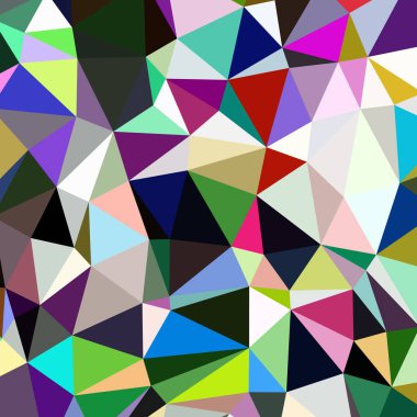 Arka plan çok renkli geometrik poligonal.