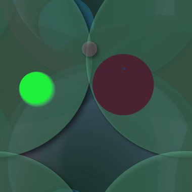 Çok renkli geometrik daire arka plan seamless modeli.