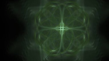 Fantezi kaotik renkli fraktal desen. Soyut Fraktal şekiller. 3D render resimde arka plan veya duvar kağıdı.