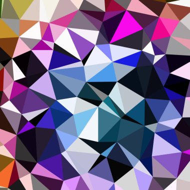 Arka plan çok renkli geometrik poligonal.