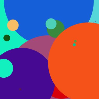 Daire geometrik güzel arka plan çok renkli desen.