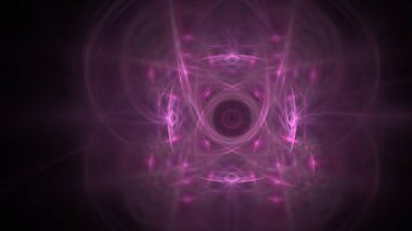 Fantezi kaotik renkli fraktal desen. Soyut Fraktal şekiller. 3D render resimde arka plan veya duvar kağıdı.