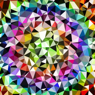 Arka plan çok renkli geometrik poligonal.