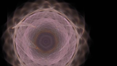 Fantezi kaotik renkli fraktal desen. Soyut Fraktal şekiller. 3D render resimde arka plan veya duvar kağıdı.