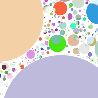 Çok renkli geometrik daire arka plan seamless modeli.