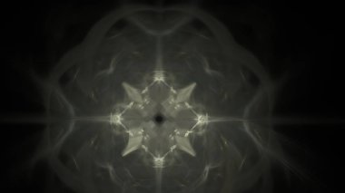 Fantezi kaotik renkli fraktal desen. Soyut Fraktal şekiller. 3D render resimde arka plan veya duvar kağıdı.