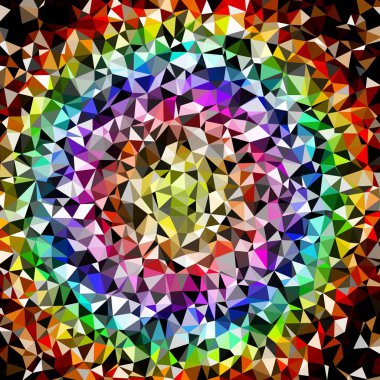 Arka plan çok renkli geometrik poligonal.