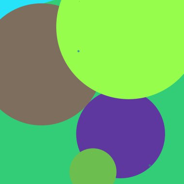 Daire geometrik güzel arka plan çok renkli desen.