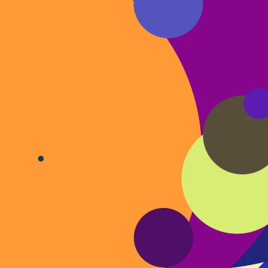 Daire geometrik yeni arka plan çok renkli desen.